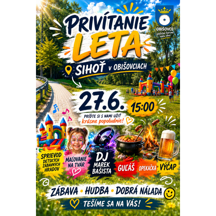 AKCIA:  PRIVÍTANIE LETA
