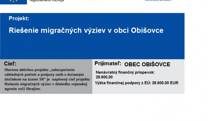 Aktuality / Nenávratný finančný príspevok - foto