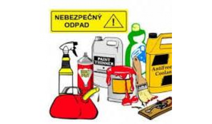 Zber nebezpečného odpadu z domácností